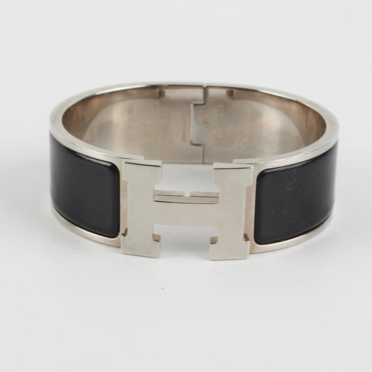 Hermes Clic Clac H Bracelet Black Size PM - photo 2