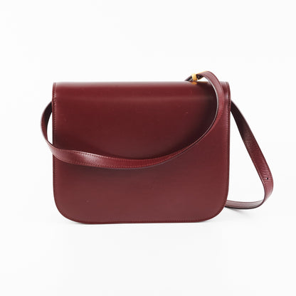 Celine Box Medium Burgundy - photo 2