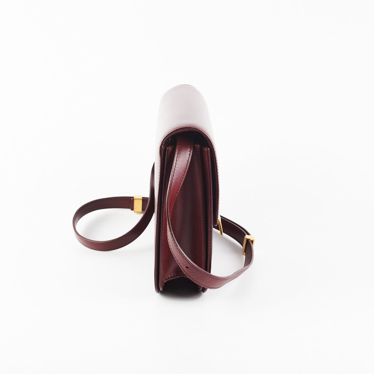 Celine Box Medium Burgundy - photo 3