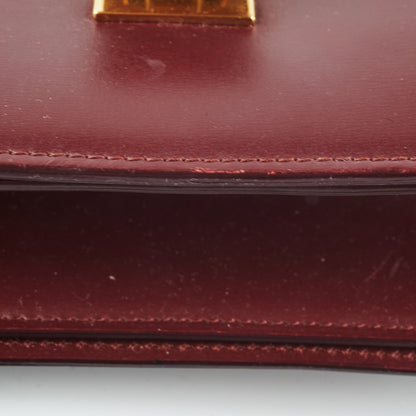 Celine Box Medium Burgundy - photo 12