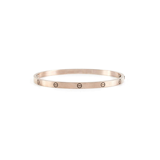 Cartier SM Love Bangle White Gold 17 - photo 1