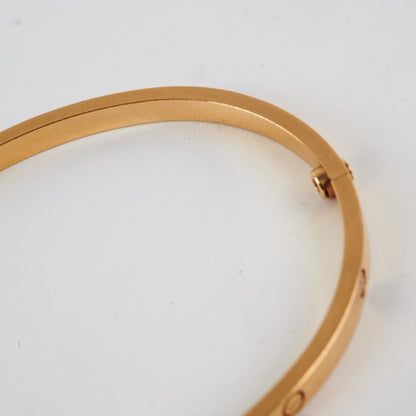 Cartier SM Love Bangle with 6 Diamonds Yellow Gold 17 - photo 5