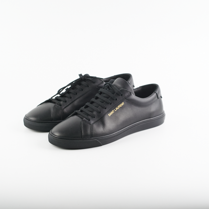 Saint Laurent Leather Sneakers Black 41 - photo 3