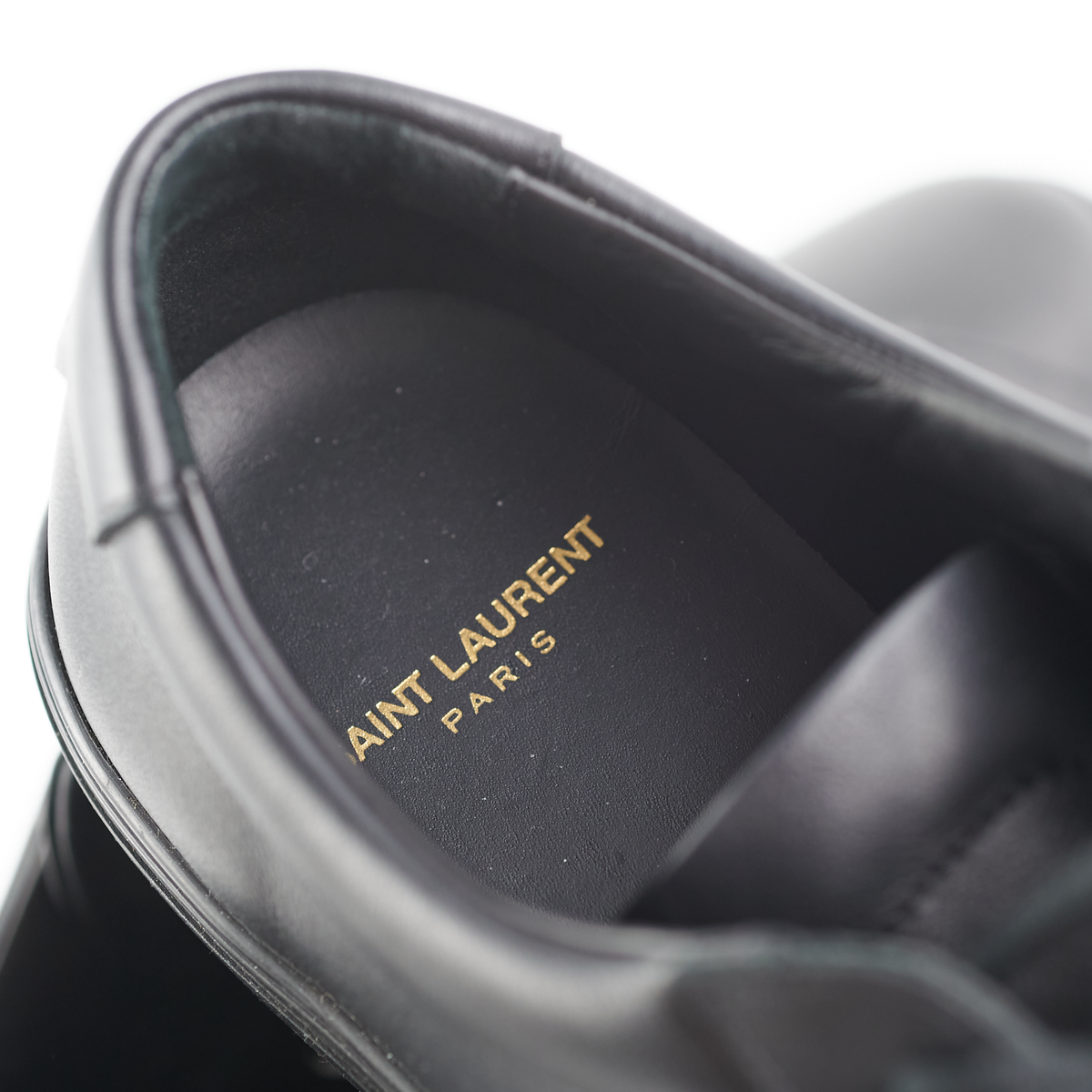 Saint Laurent Leather Sneakers Black 41 - photo 8