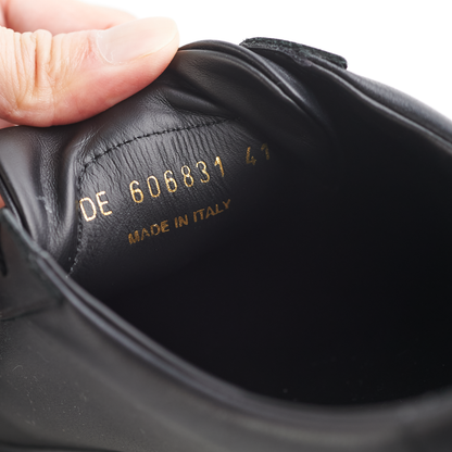 Saint Laurent Leather Sneakers Black 41 - photo 7