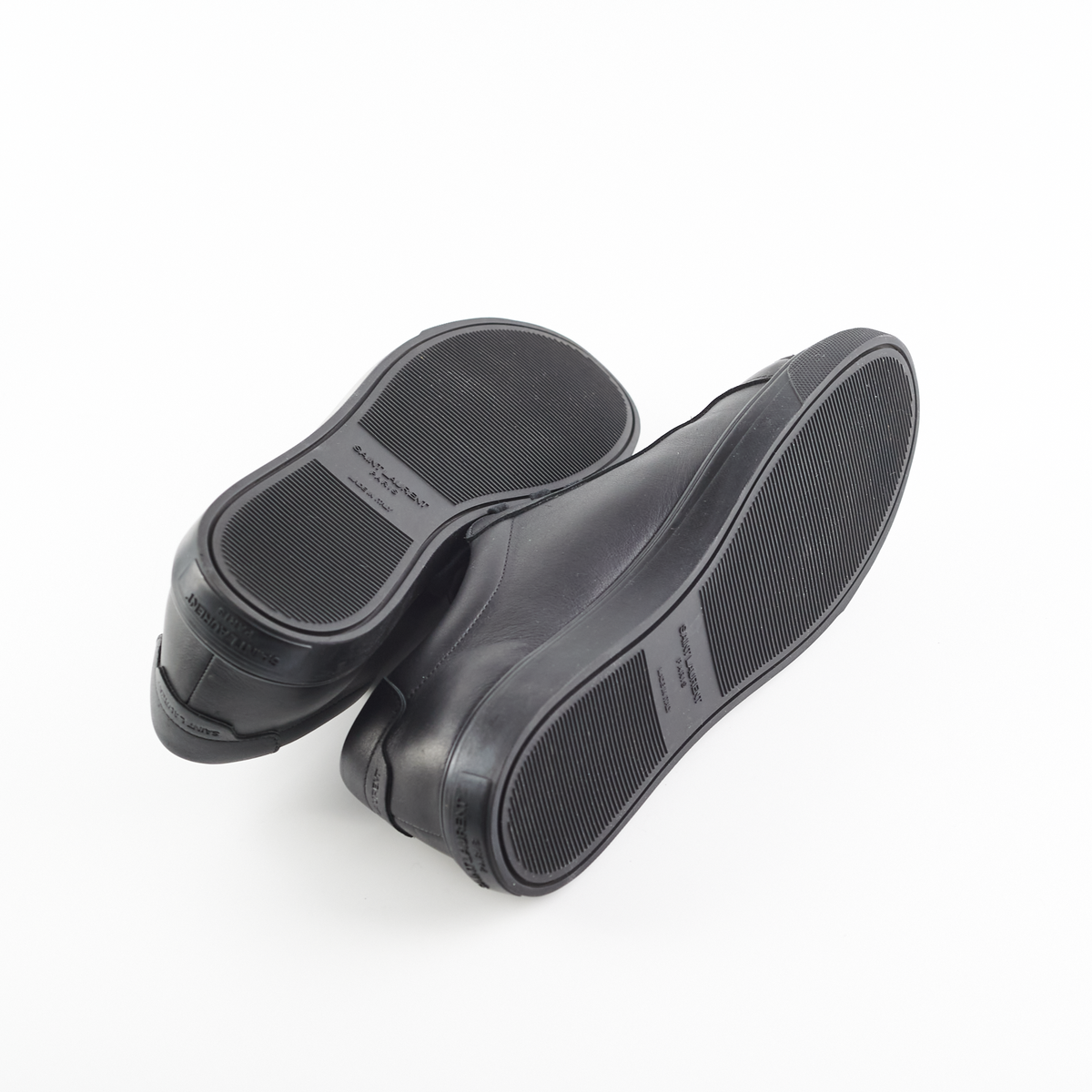 Saint Laurent Leather Sneakers Black 41 - photo 5