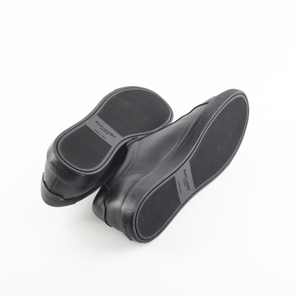Saint Laurent Leather Sneakers Black 41 - photo 5