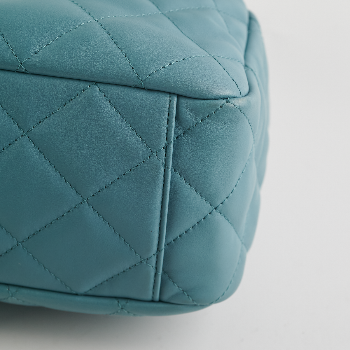 ITEM 16 - Chanel Drawstring Bucket Bag Light Blue - photo 13
