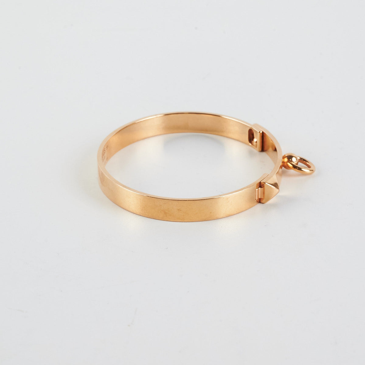 Hermes Collier De Chien Bangle Yellow Gold (Size SH) - photo 6