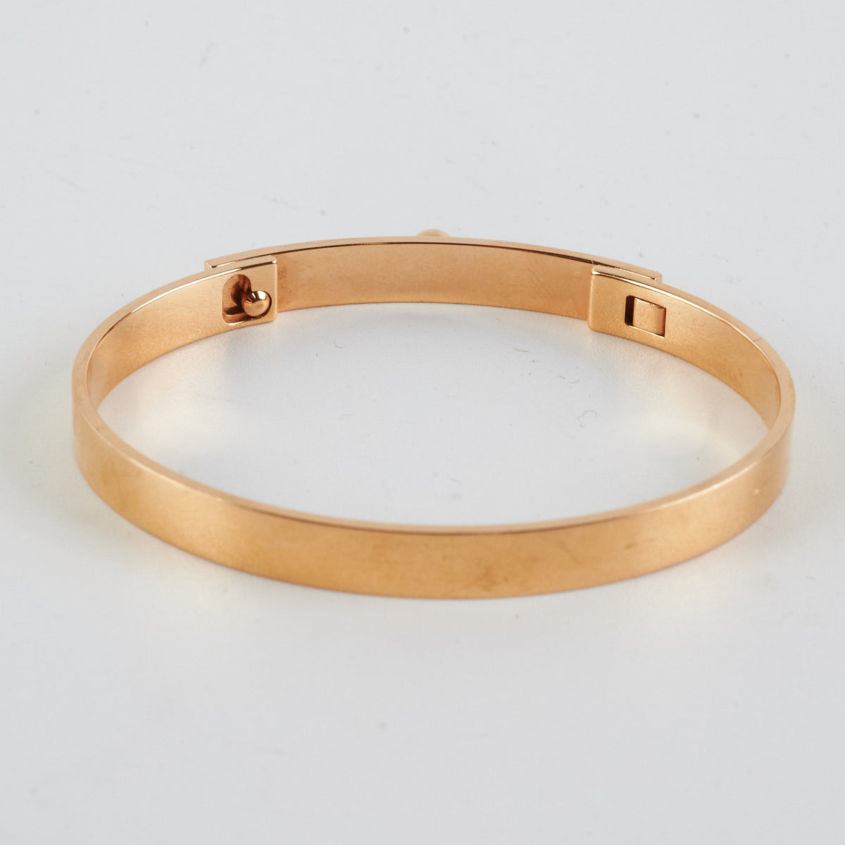 Hermes Collier De Chien Bangle Yellow Gold (Size SH) - photo 5