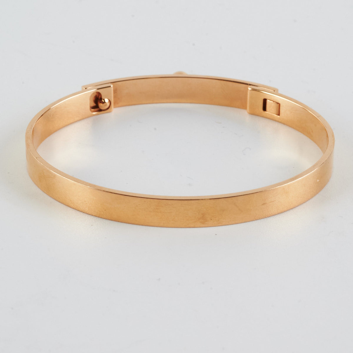 Hermes Collier De Chien Bangle Yellow Gold (Size SH) - photo 4
