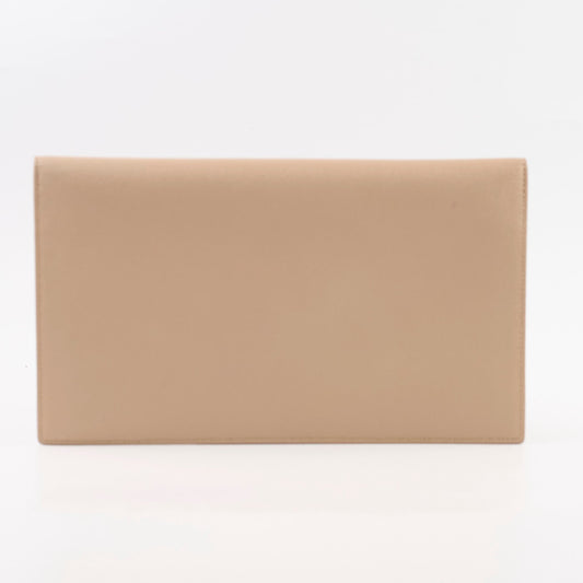 Saint Laurent Uptown Clutch Beige - photo 2