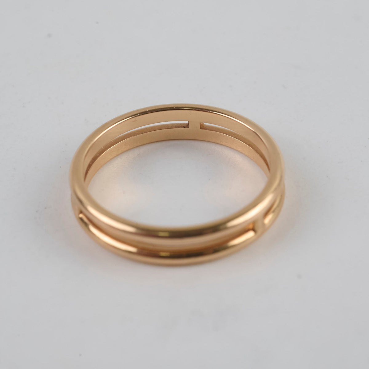 Hermes Ariane Wedding Band Ring Size 52 - photo 3