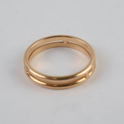 Hermes Ariane Wedding Band Ring Size 52 - photo 3