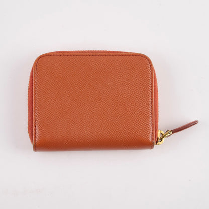 Prada Saffiano Coin Wallet Orange - photo 2