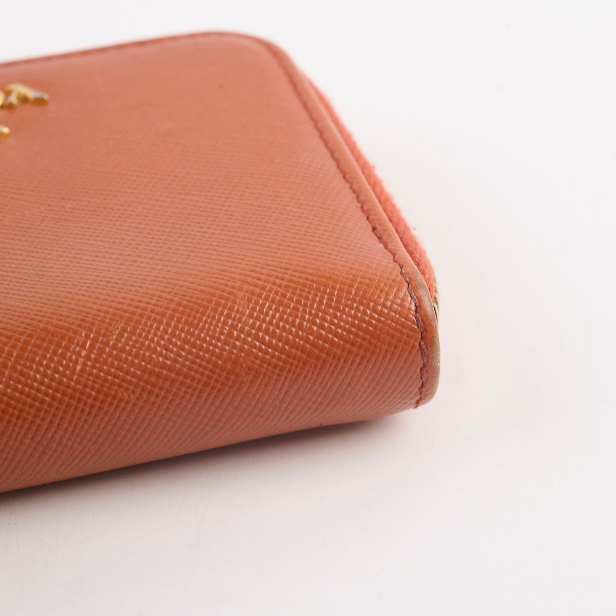 Prada Saffiano Coin Wallet Orange - photo 10