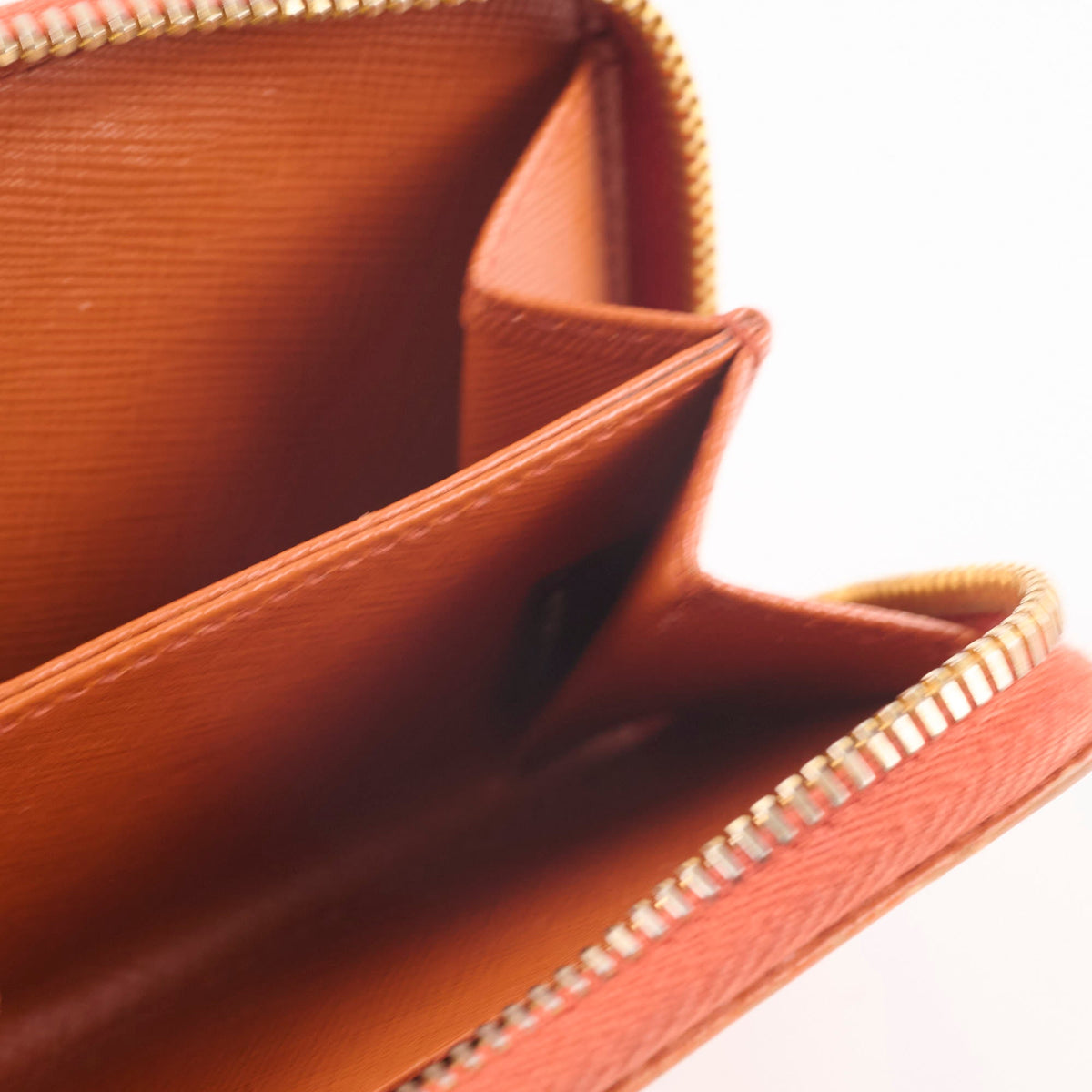 Prada Saffiano Coin Wallet Orange - photo 11
