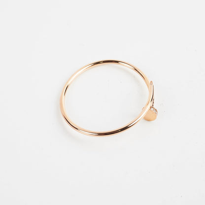 Cartier Juste Un Clou Juc Daimonds Pink Gold Size 14 Bracelet 2022 - photo 4