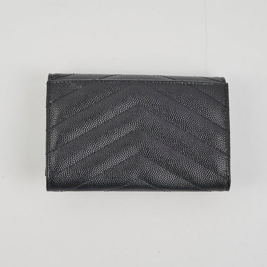 Saint Laurent Black Flap Card Case - photo 2
