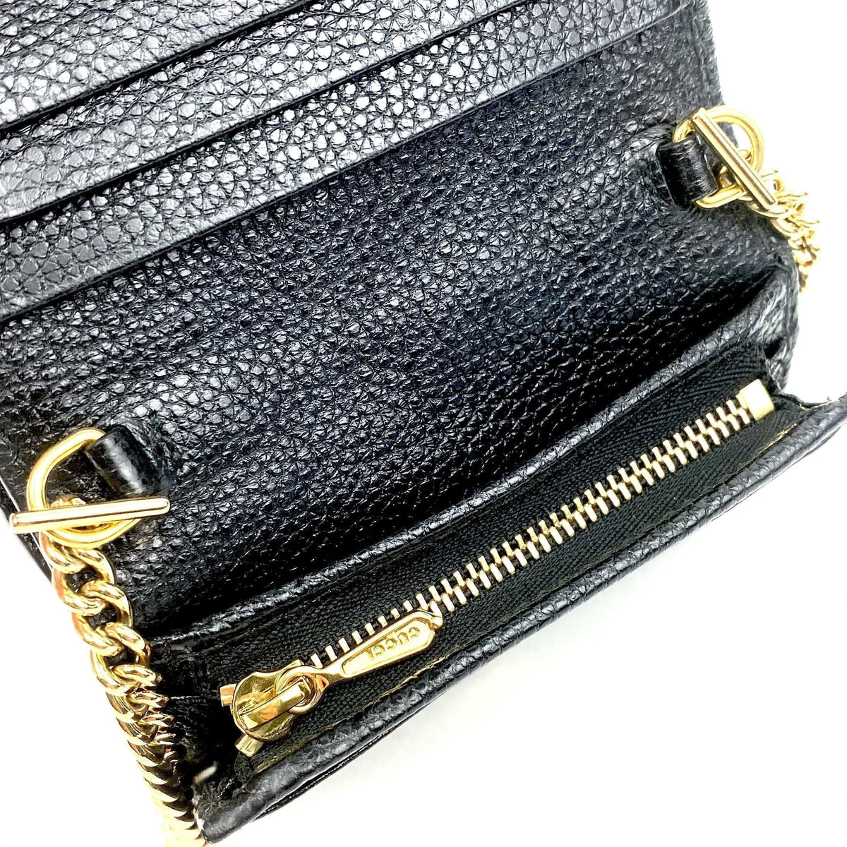 Gucci Zumi Grainy Leather Card Case Wallet - photo 5