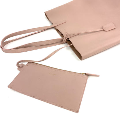 SAINT LAURENT Leather Shopper Tote Tall - image 3