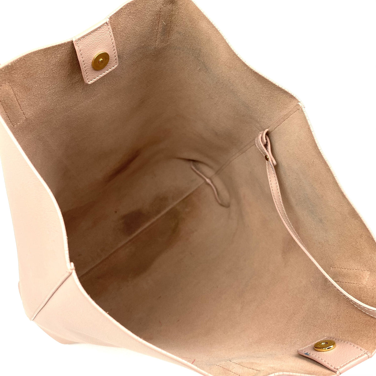 SAINT LAURENT Leather Shopper Tote Tall - image 7