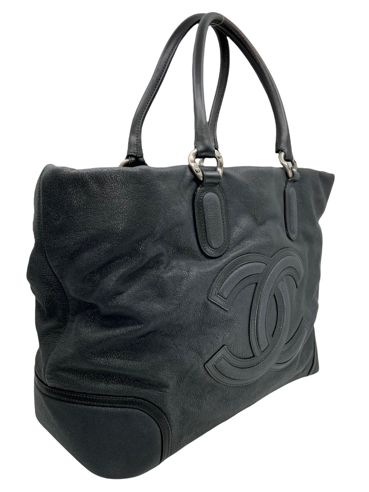 Chanel Calfskin Leather Timeless Large Tote Bag - image 4
