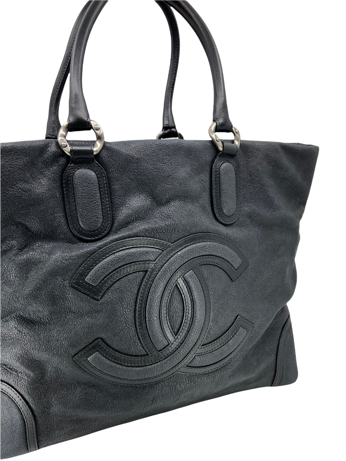 Chanel Calfskin Leather Timeless Large Tote Bag - image 6