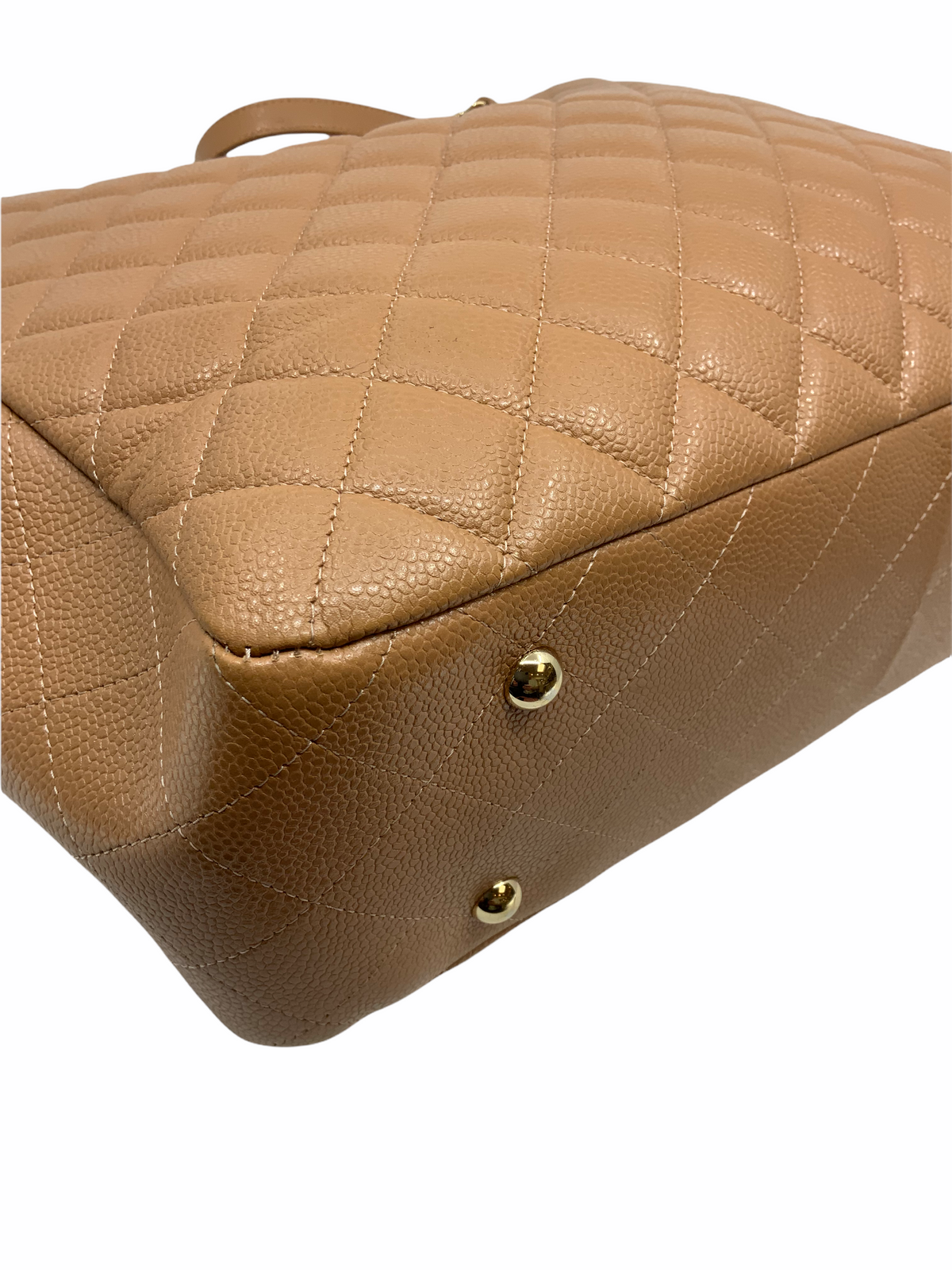 Chanel Calfskin Quilted Large CC Shopping Tote - photo 7