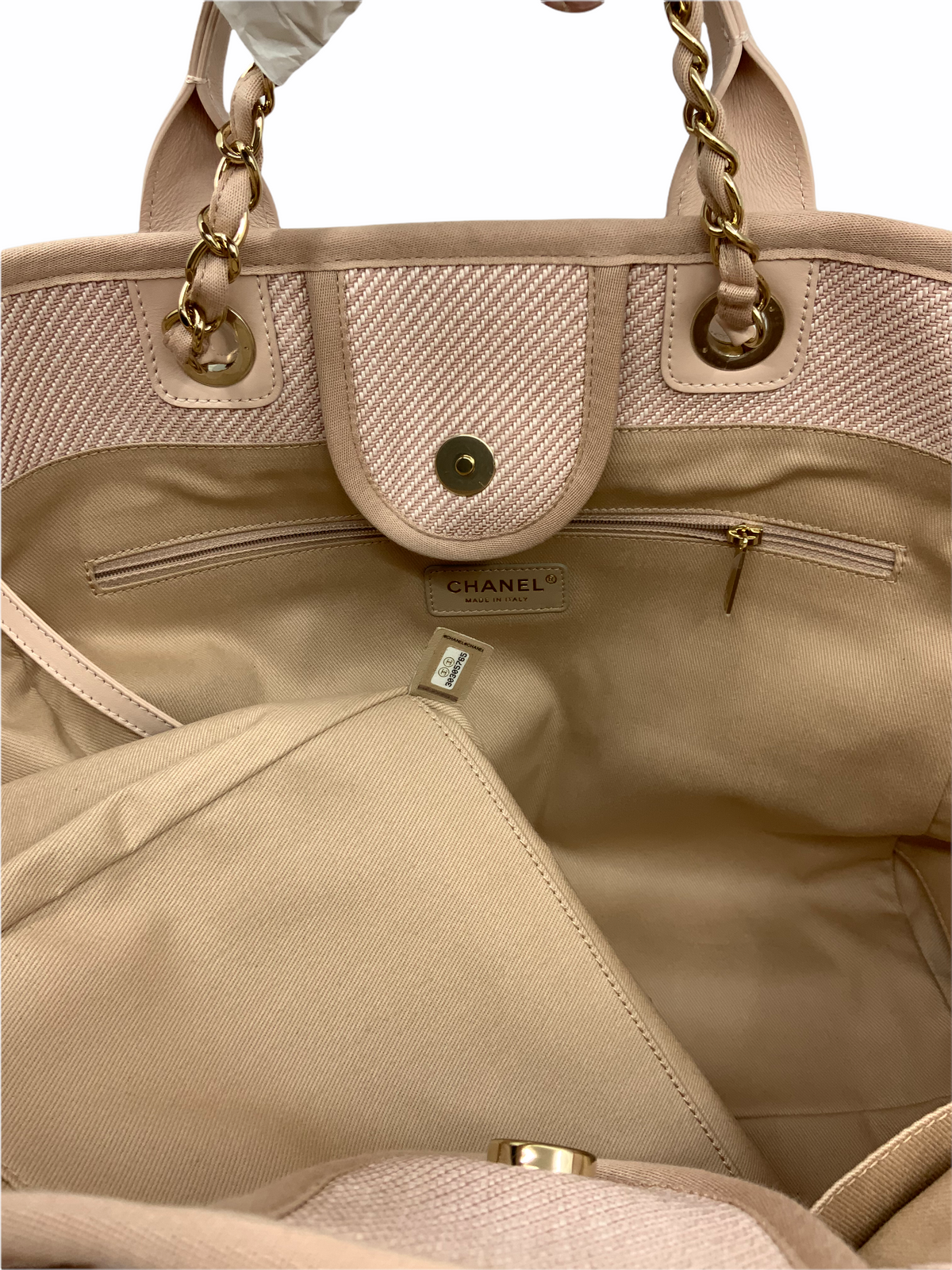 Chanel Medium Deauville Tote Bag NEW 2020 - photo 9