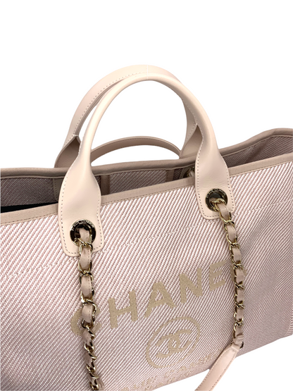 Chanel Medium Deauville Tote Bag NEW 2020 - photo 3