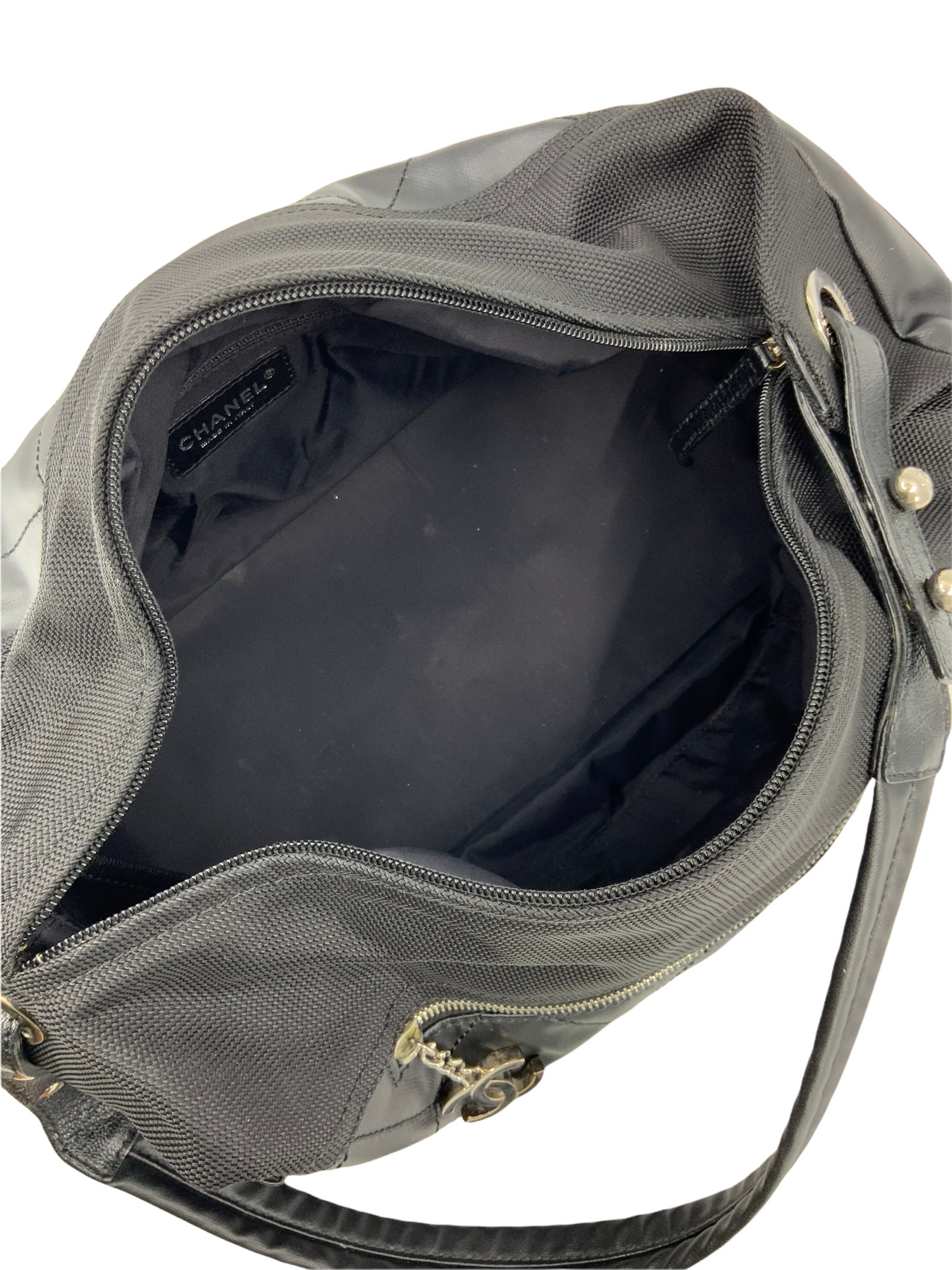 Chanel Quilted Coated Canvas Paris Biarritz Large Shoulder Bag - photo 8