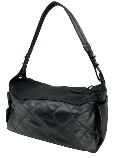 Chanel Quilted Coated Canvas Paris Biarritz Large Shoulder Bag - photo 3