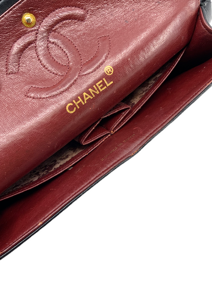 Chanel Vintage Quilted Lambskin Small Classic Double Flap Bag - image 10
