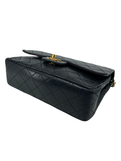 Chanel Vintage Quilted Lambskin Small Classic Double Flap Bag - image 7