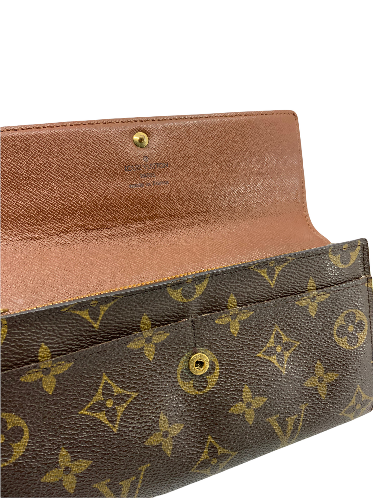 Louis Vuitton Monogram Canvas Long Flap Wallet - photo 8