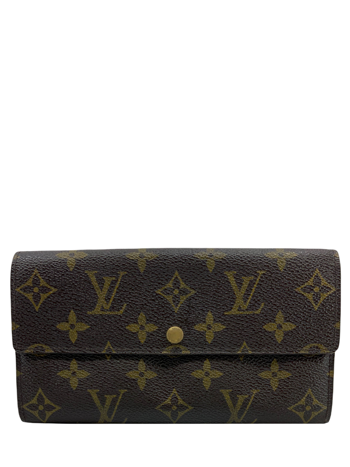 Louis Vuitton Monogram Canvas Long Flap Wallet - photo 1