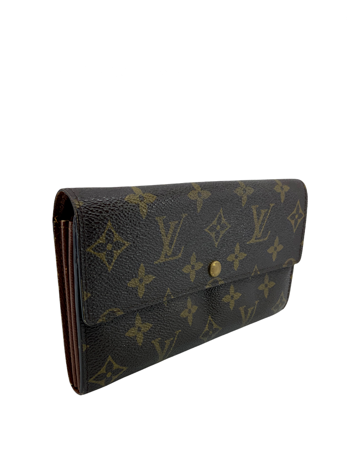 Louis Vuitton Monogram Canvas Long Flap Wallet - photo 2