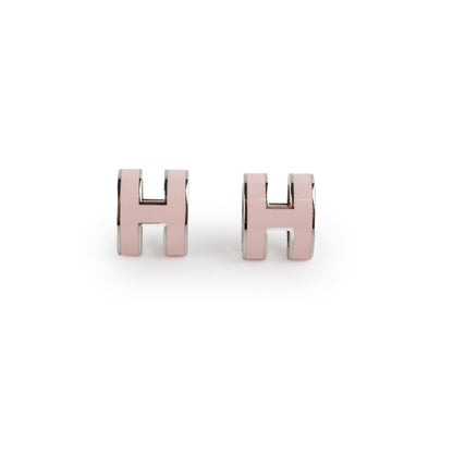 Hermes Pop H Pink Earrings - photo 1
