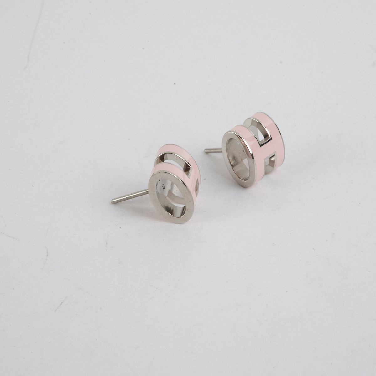 Hermes Pop H Pink Earrings - photo 4