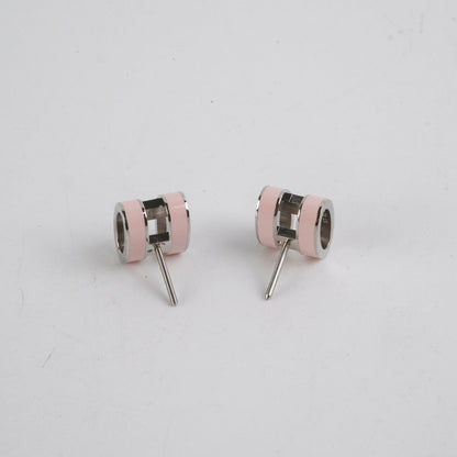 Hermes Pop H Pink Earrings - photo 3