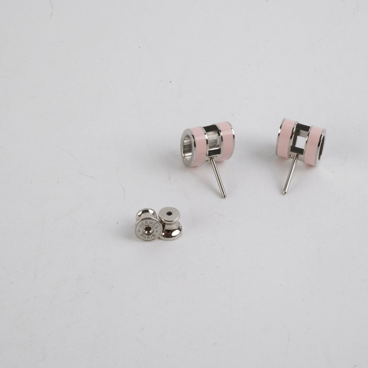 Hermes Pop H Pink Earrings - photo 2