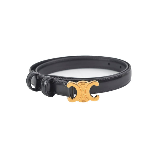 CELINE Triomphe Belt 70 Black - photo 1