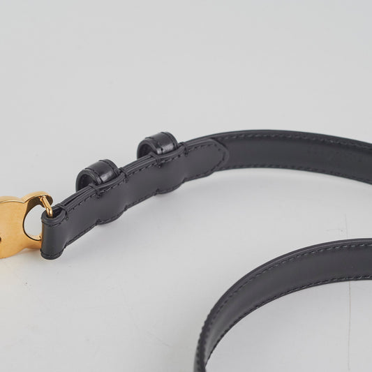 CELINE Triomphe Belt 70 Black - photo 2