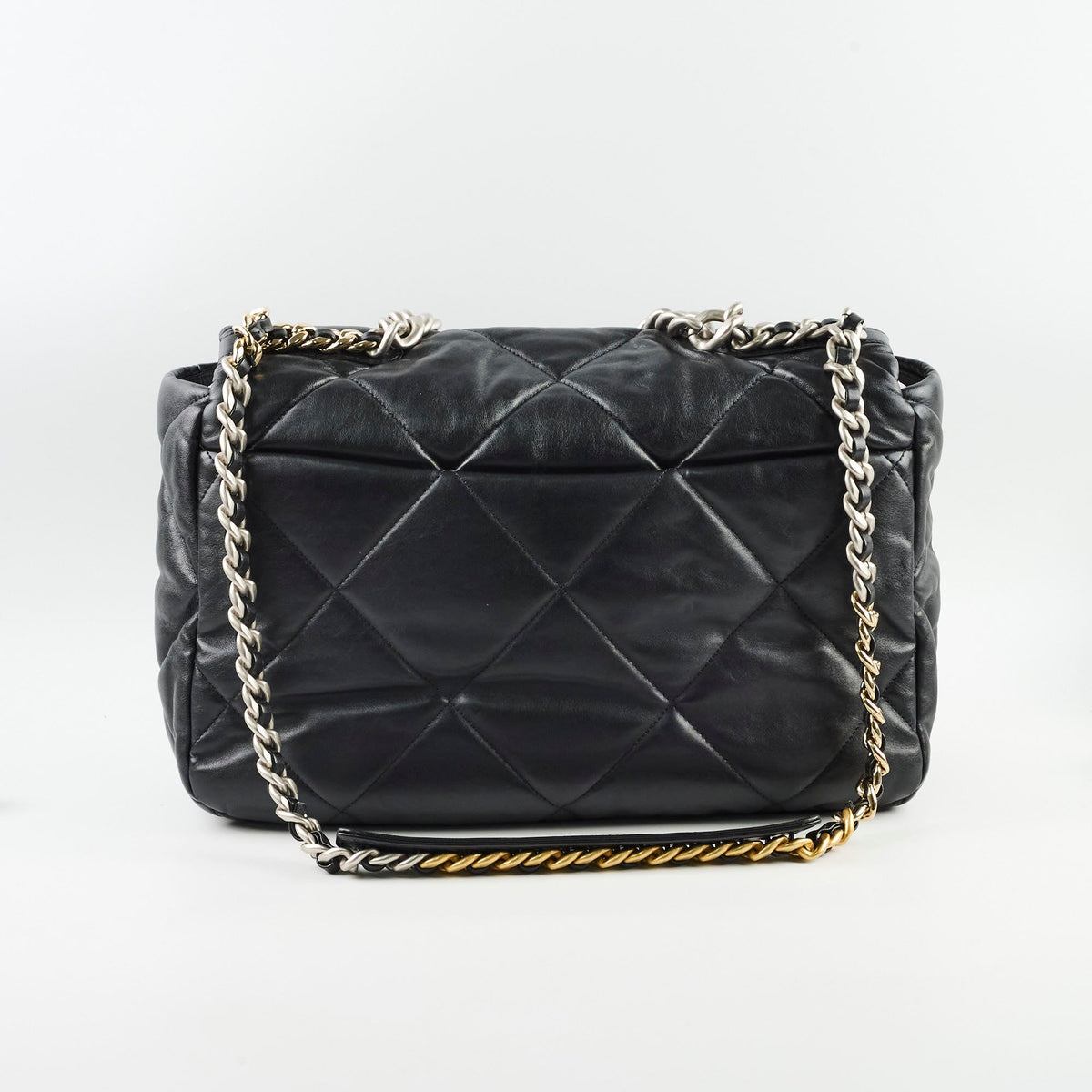 Chanel 19 Large Black Microchip - photo 2