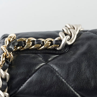 Chanel 19 Large Black Microchip - photo 13