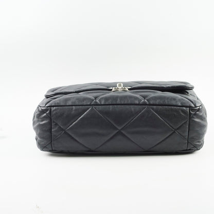 Chanel 19 Large Black Microchip - photo 5