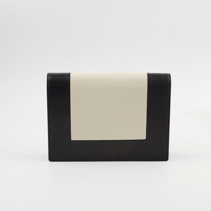 Celine Frame Wallet On Chain Black/White - photo 2