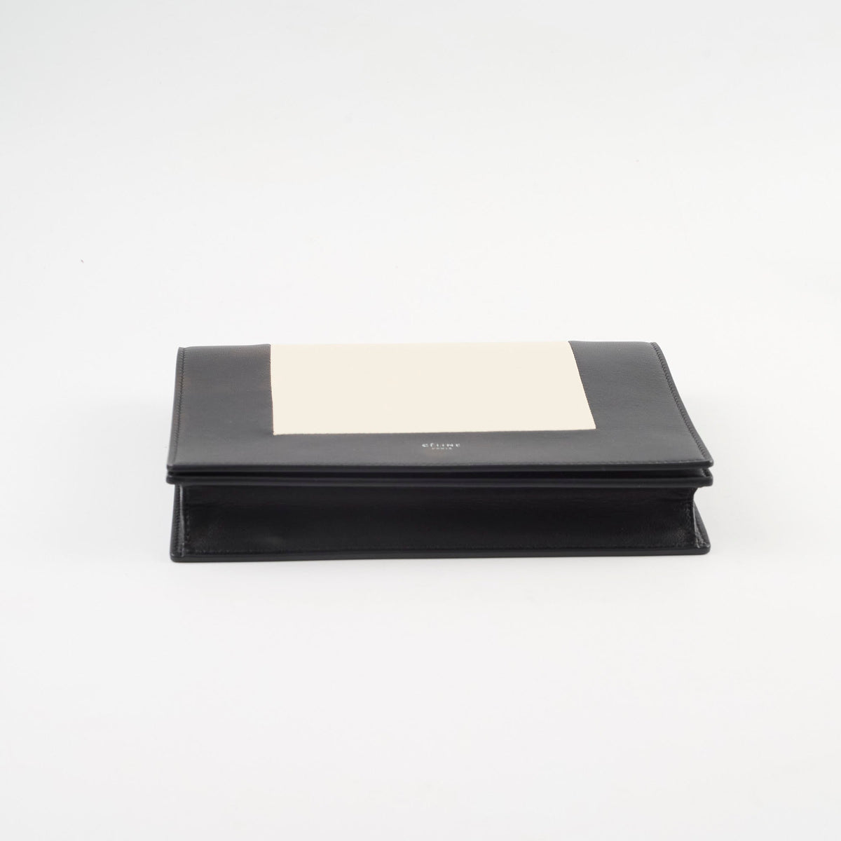 Celine Frame Wallet On Chain Black/White - photo 4