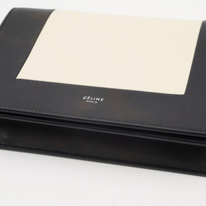 Celine Frame Wallet On Chain Black/White - photo 13